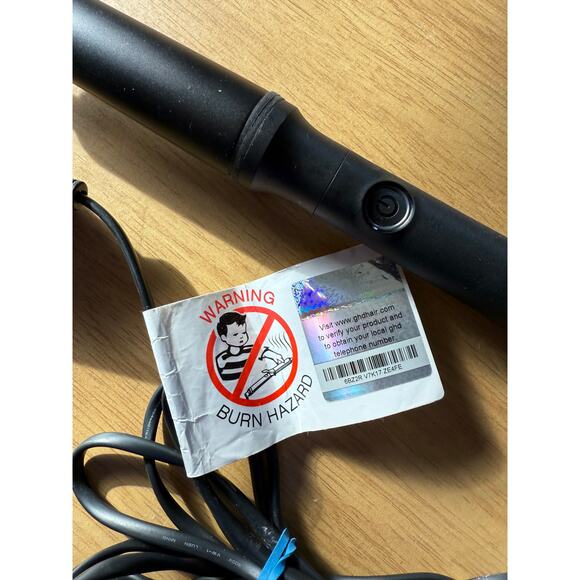 GHD Creative Curl Tapered Curling Wand Hair Iron w/ Reset Test Button main image 4